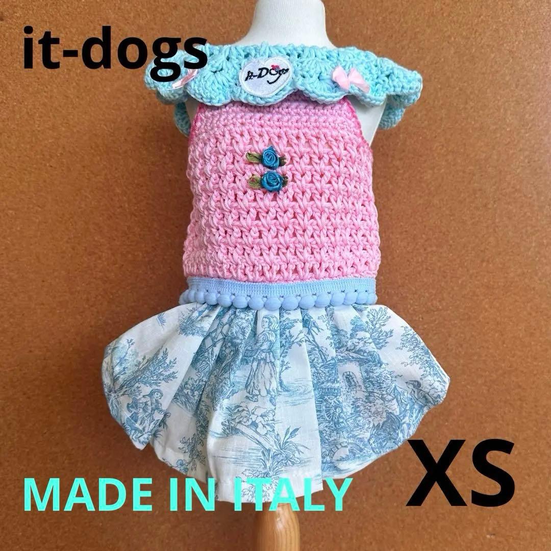 it-dogsニット＆トワルドジュイワンピースXS