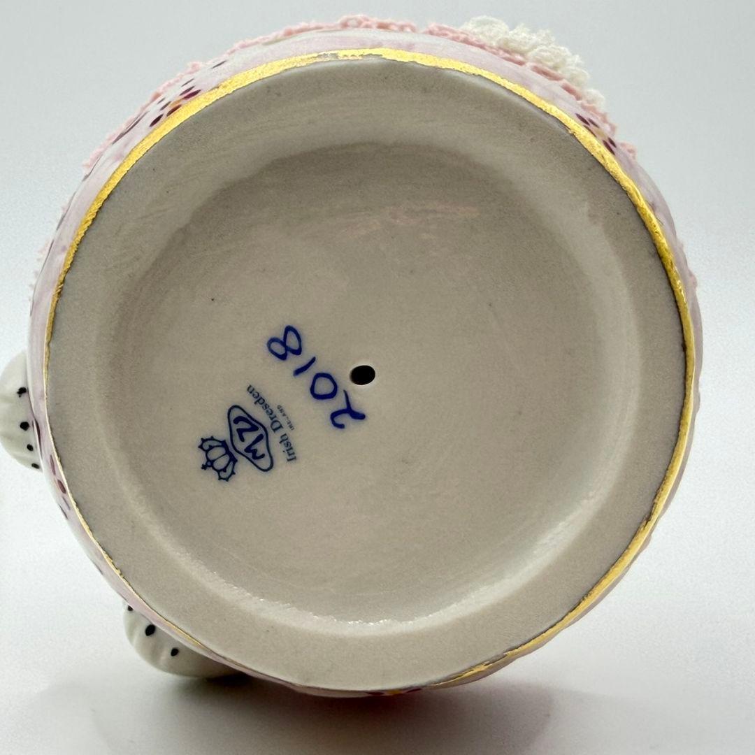 希少 美品☆アイリッシュドレスデン パピーラブ 2018 子犬 フィギュリン