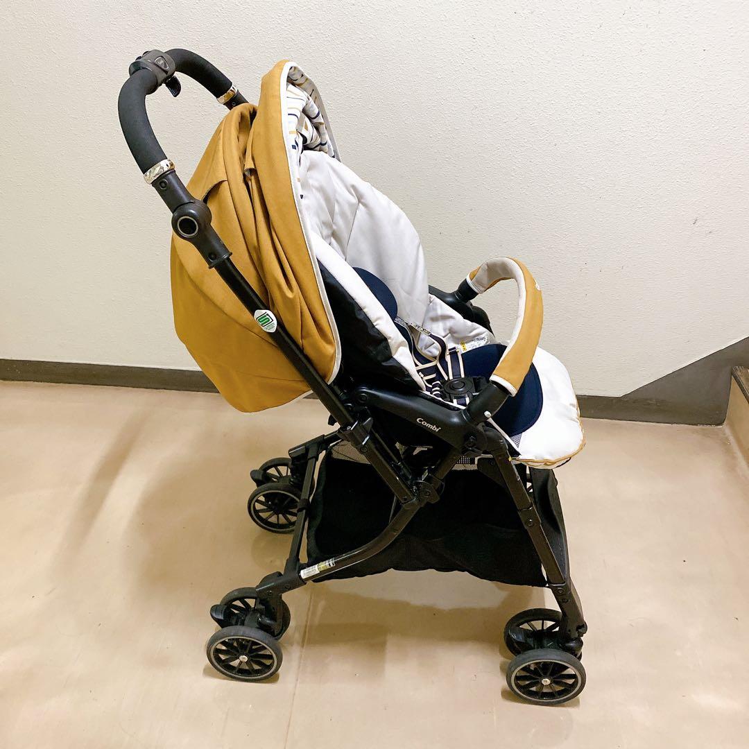 【極美品】コンビ スゴカル 4キャス コンパクト エッグショックHH ベビーカー