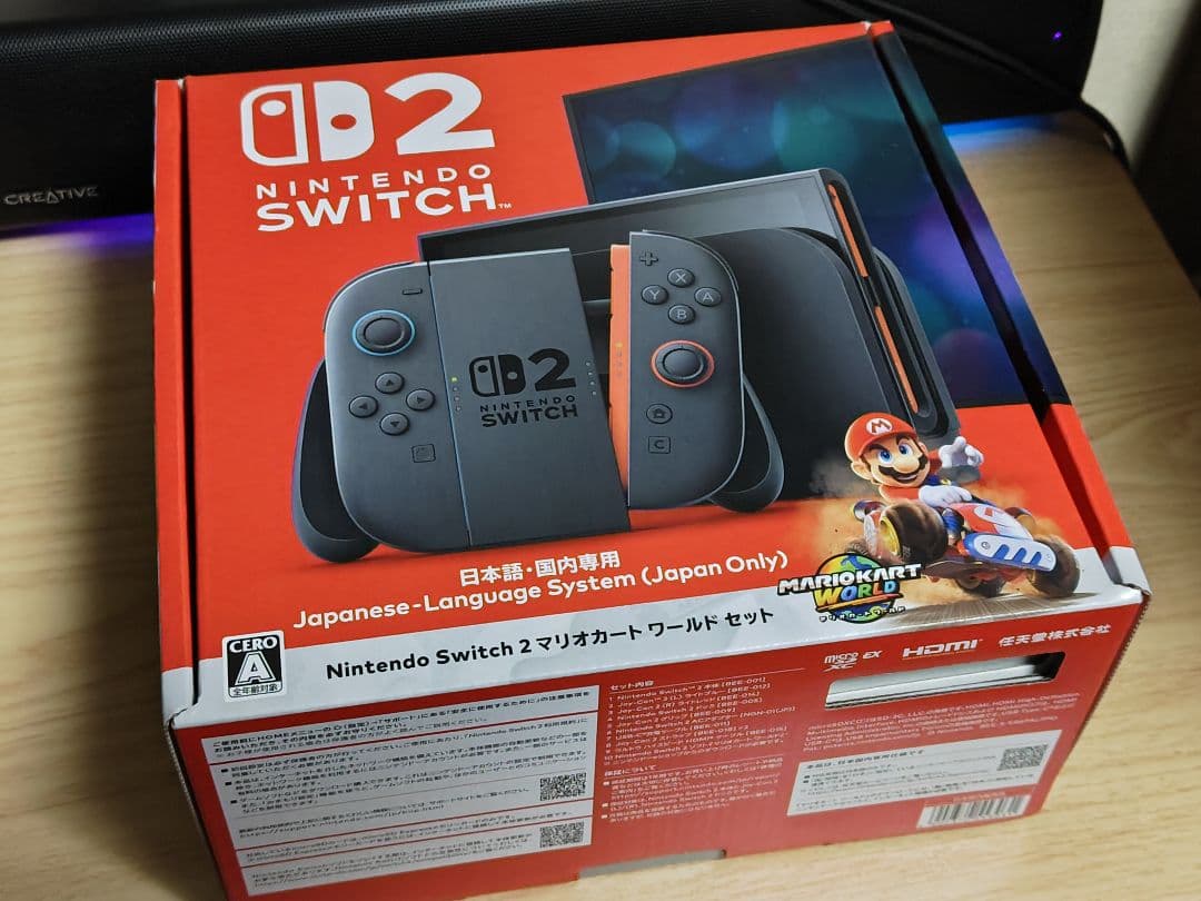 Nintendo Switch 2 マリオカートワールド セット 日本語版
