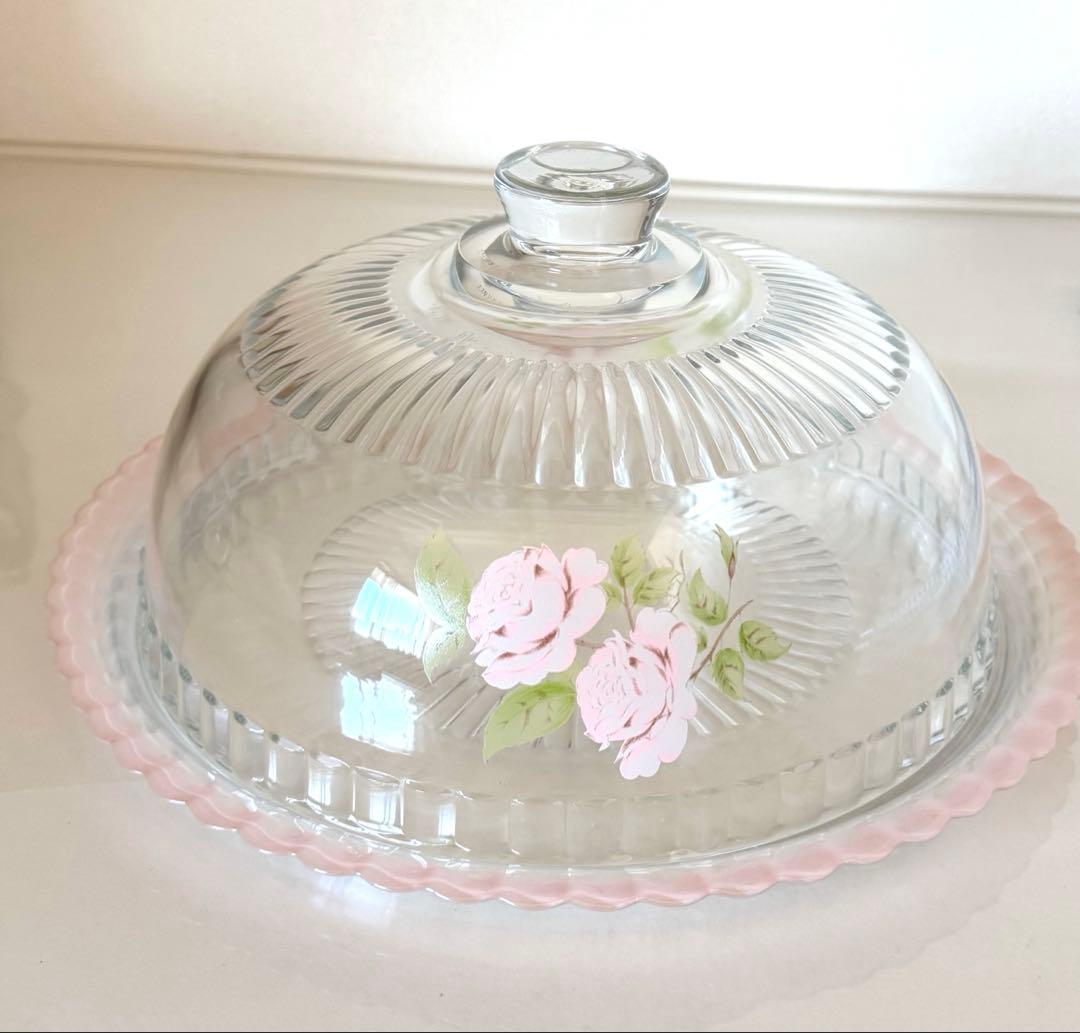 イマンダイアナローズガラスドームガラスケーキ