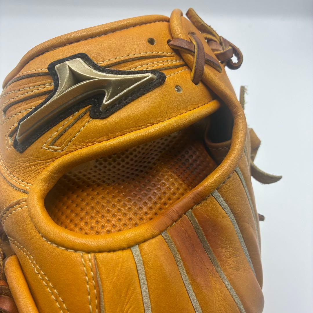 ミズノ　グローバルエリート　一般軟式　外野用　グラブ　袋付き