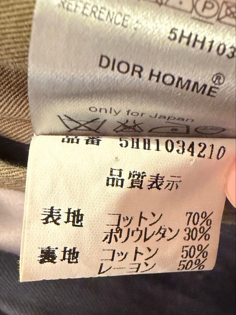 Dior homme ディオールオム トレンチコート サイズ48 美品