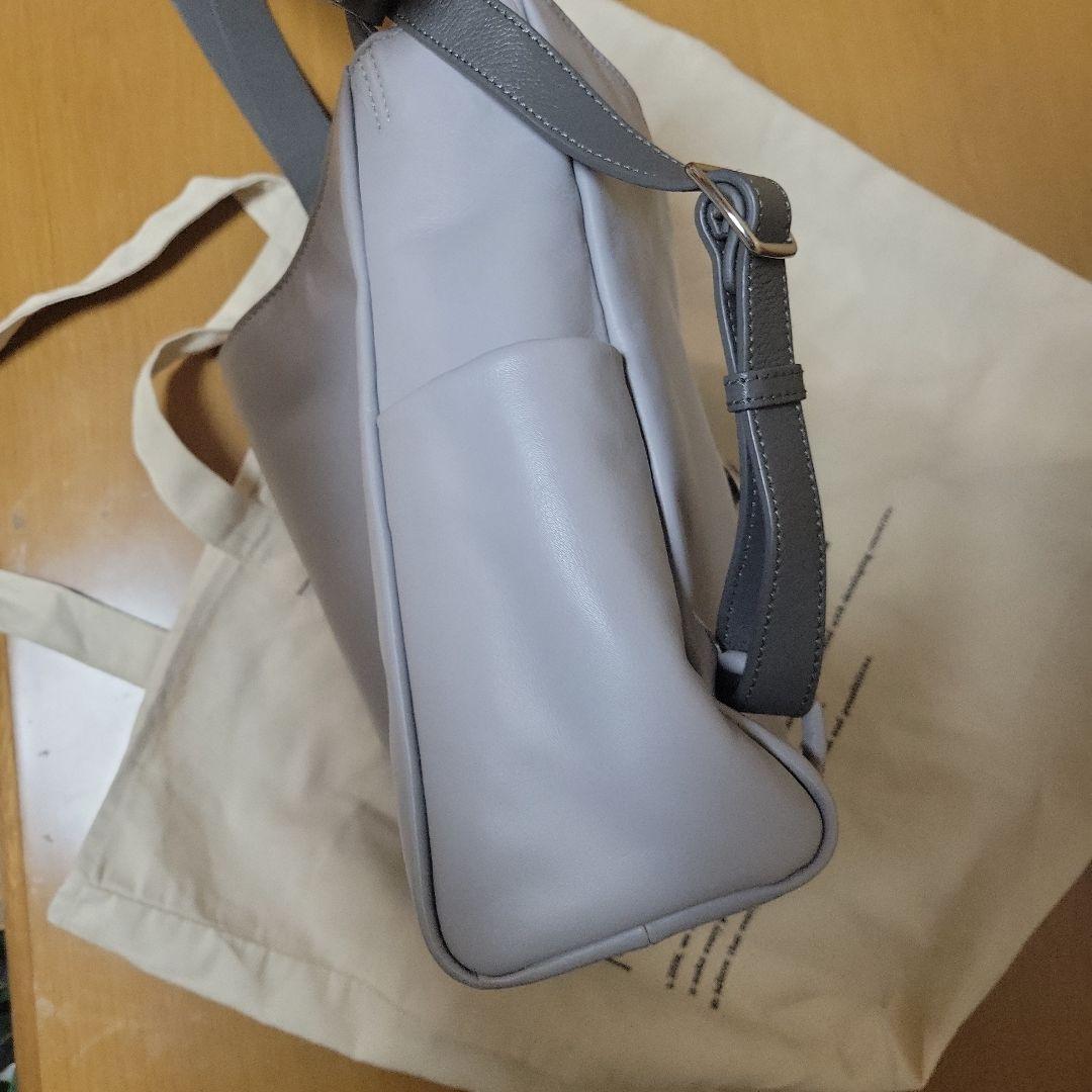 マザーハウス　3 ウェイ バッグ M スカイグレー