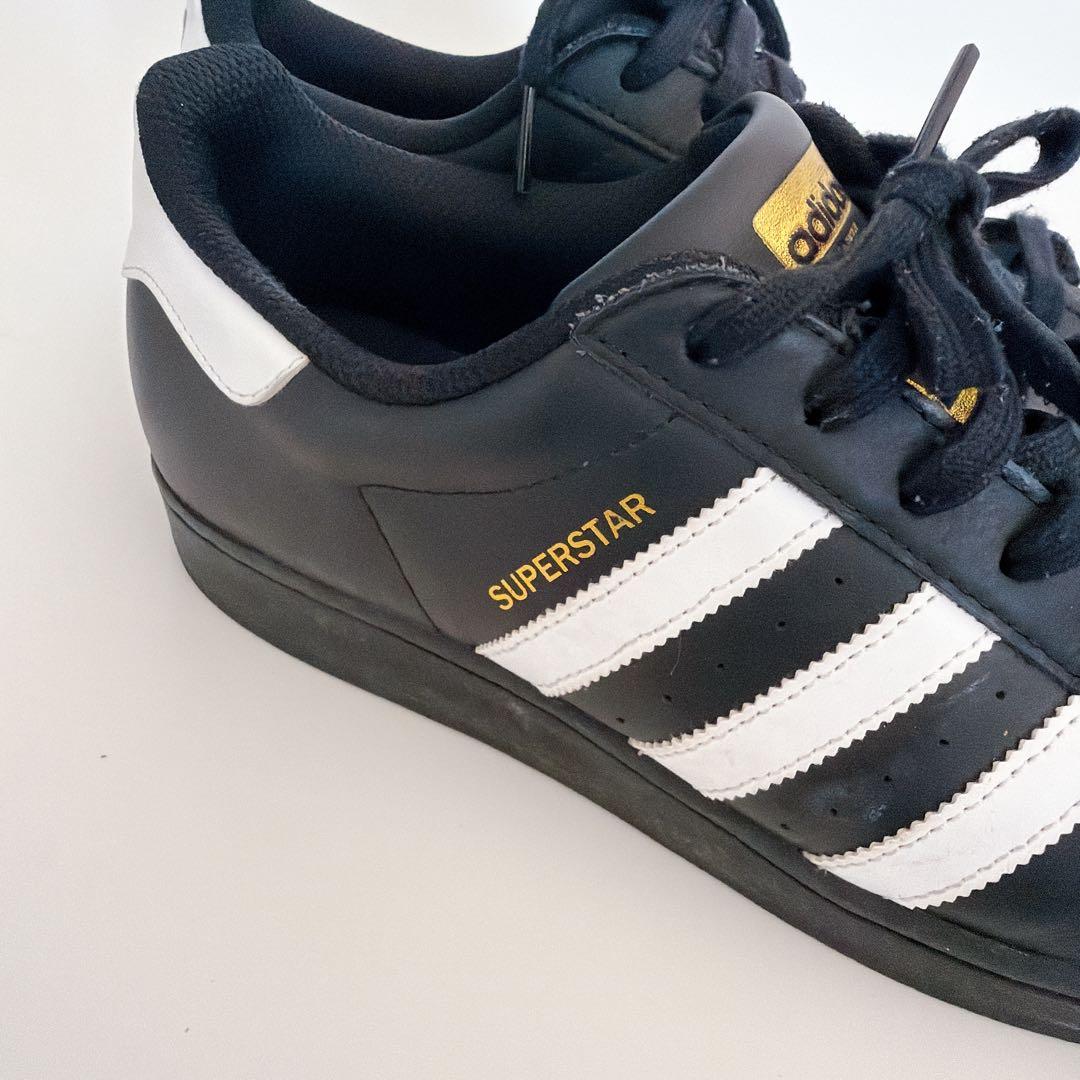 ⚫︎adidas SUPERSTAR ブラック/ホワイト