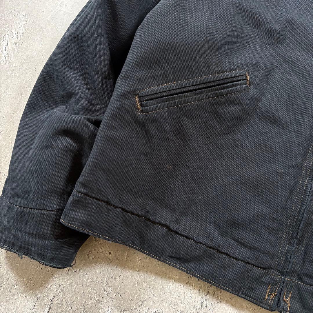 ジャケット・アウター Carhartt Detroit Jacket Black Over Dye