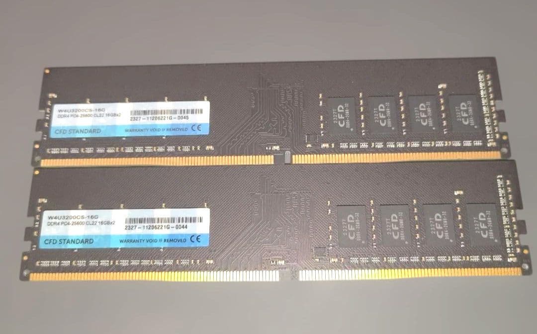 メモリー CFD W4U3200CS-16G DDR4 32GB (16GBx1)