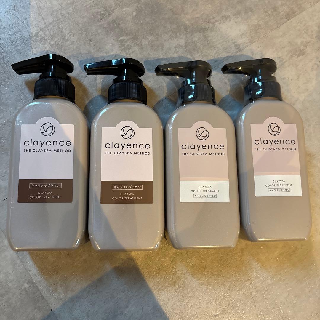 新品未開封品！クレイスパ カラートリートメント キャラメルブラウン 4本