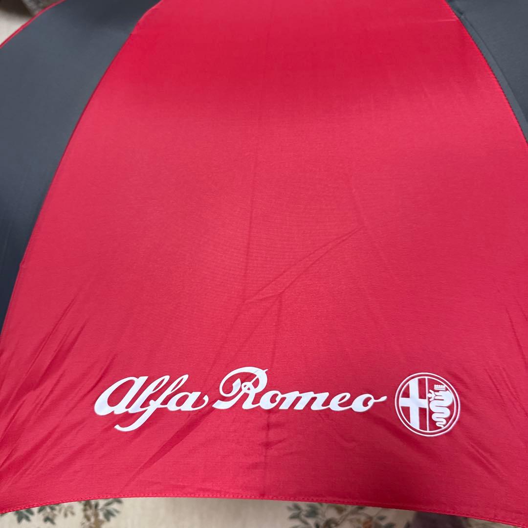 ★希少★新品未使用★アルファロメオ傘★サイズ65cm