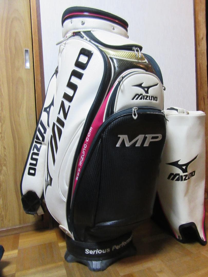 ★☆★ミズノ★Mizuno MP★3点式★ツアーバック★白★☆★