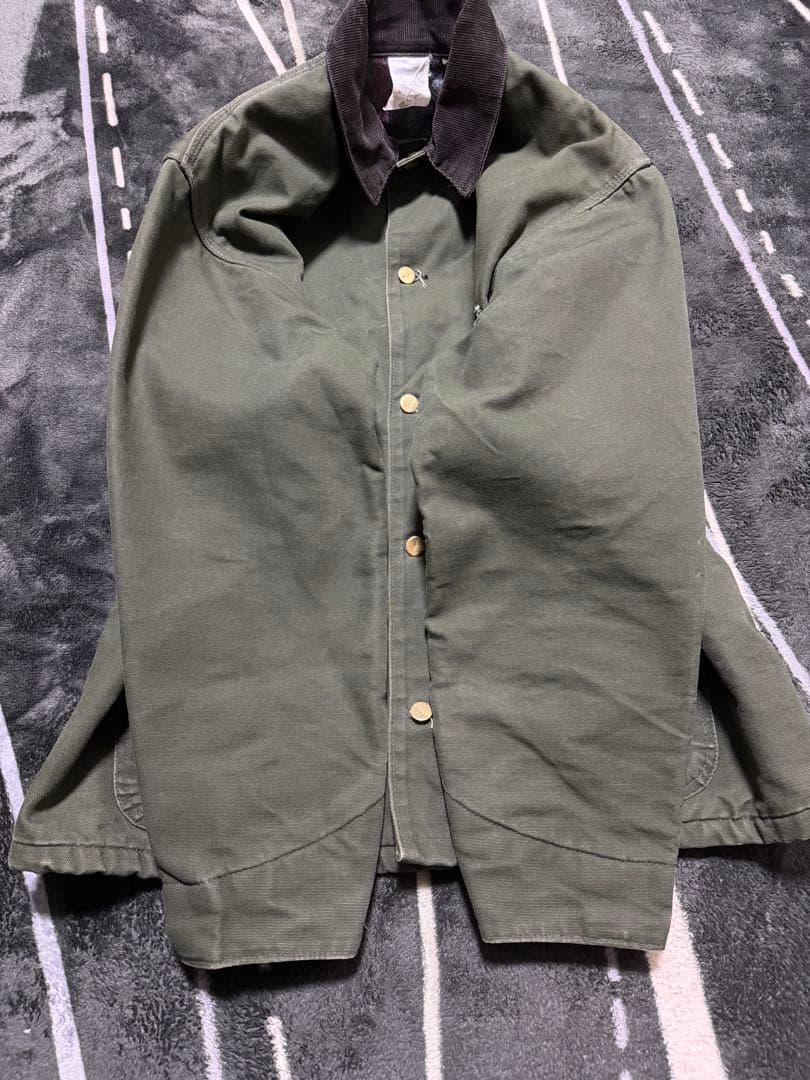 ‼️【USA製】 Vintage Carharttミシガンチョアコート Green
