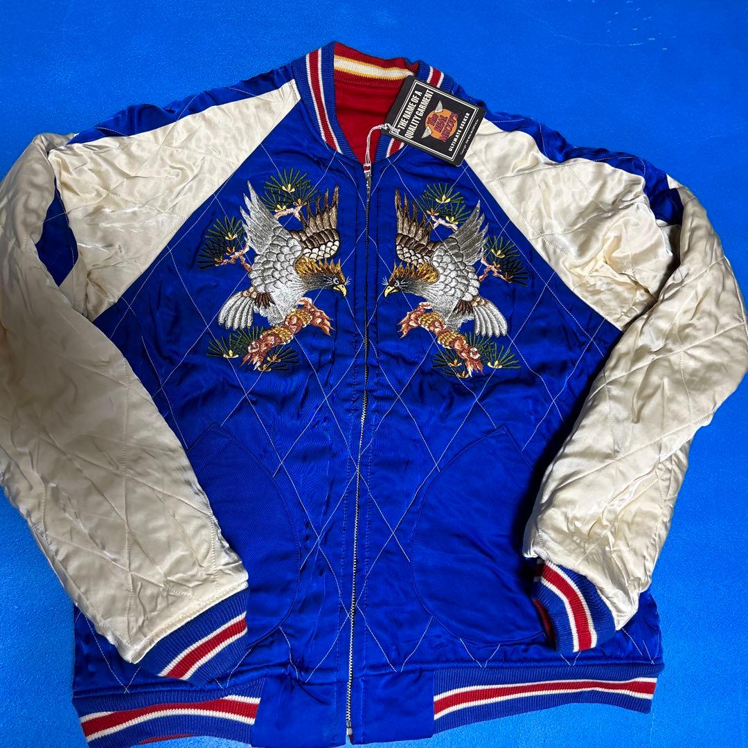 未使用美品 リアルマッコイズ スカジャン MJ7008 サイズＬ