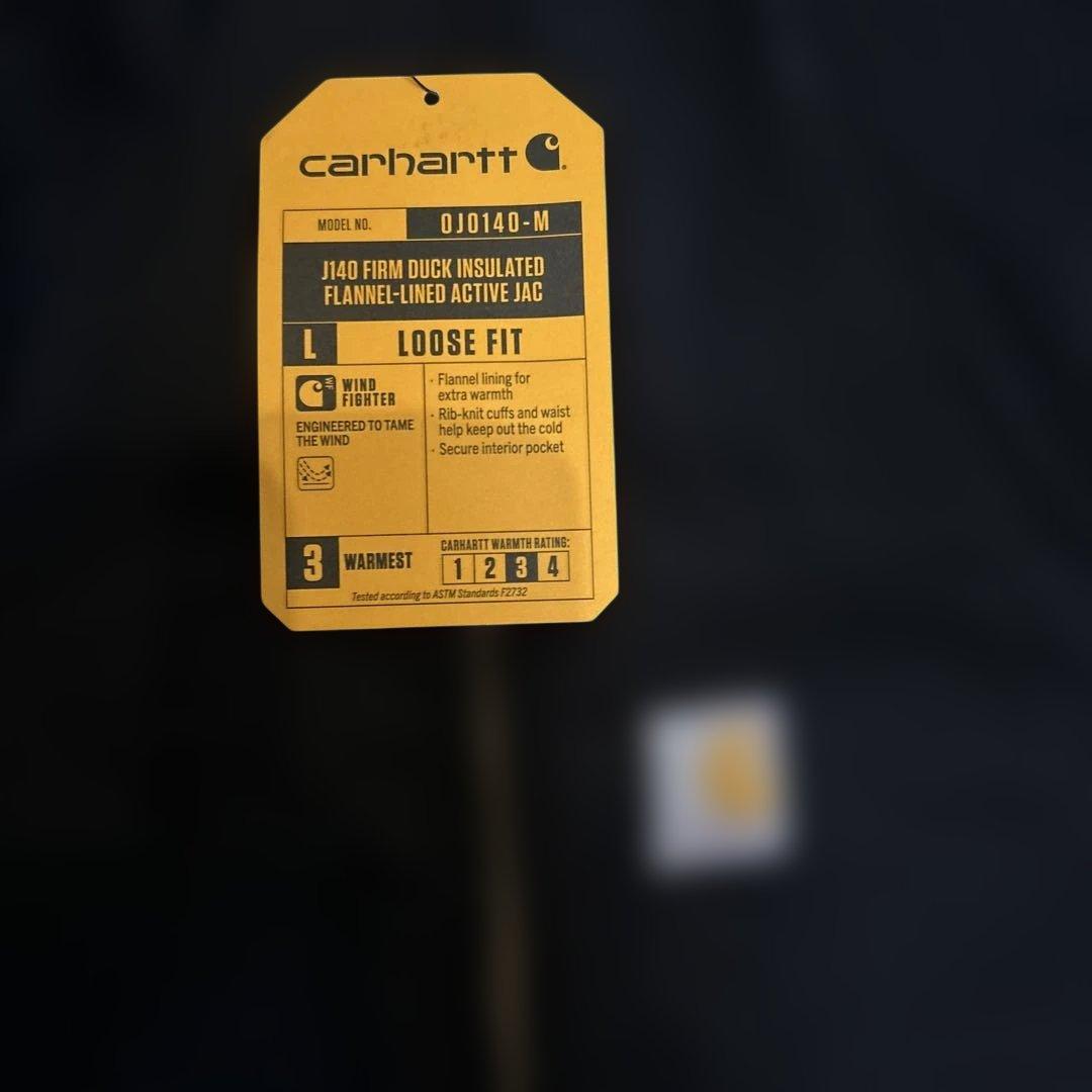 Carhartt ブラック アクティブジャケット L