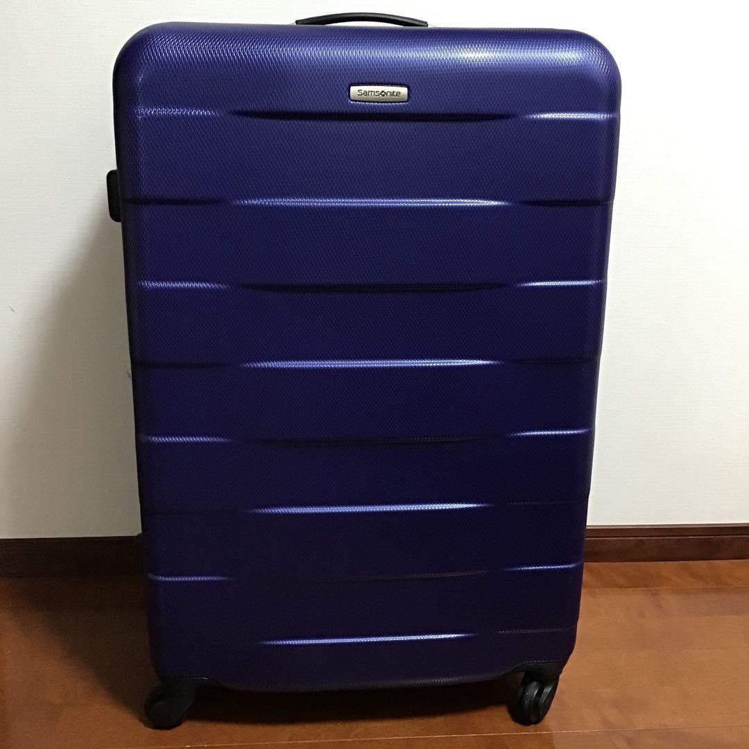サムソナイト スーツケース ブルー　1回使用　samsonite