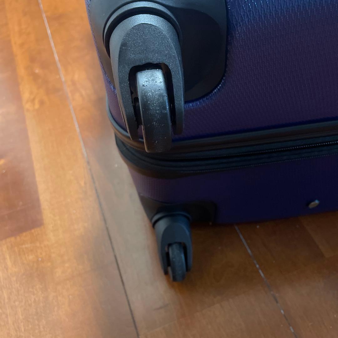 サムソナイト スーツケース ブルー　1回使用　samsonite