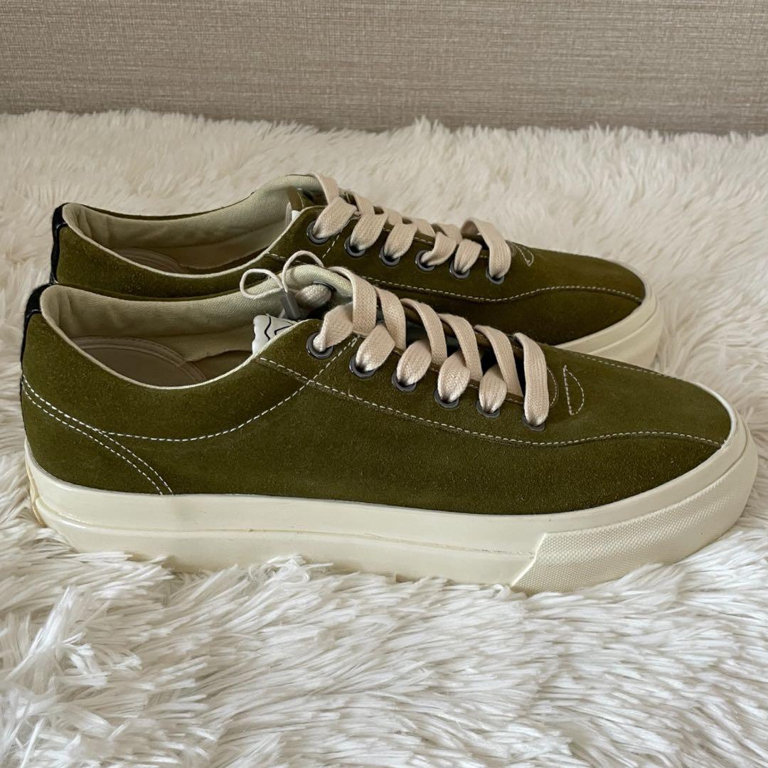 美品 SWC スニーカー 41 26cm グリーン SWC スエード