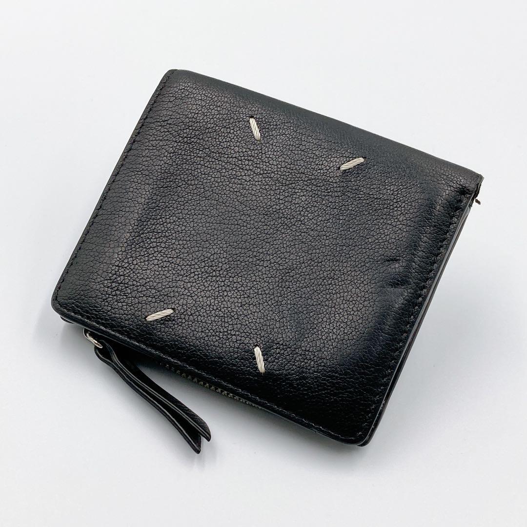 Maison Margiela FLIP FLAP 折り財布 レザー BK
