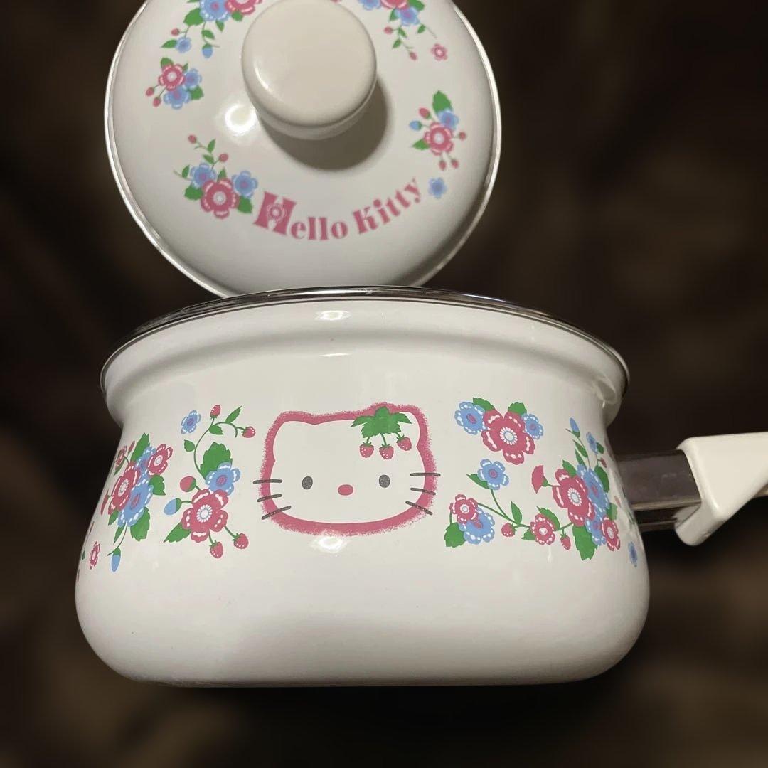 ハローキティいちご☆片手鍋☆2001年製☆激レア