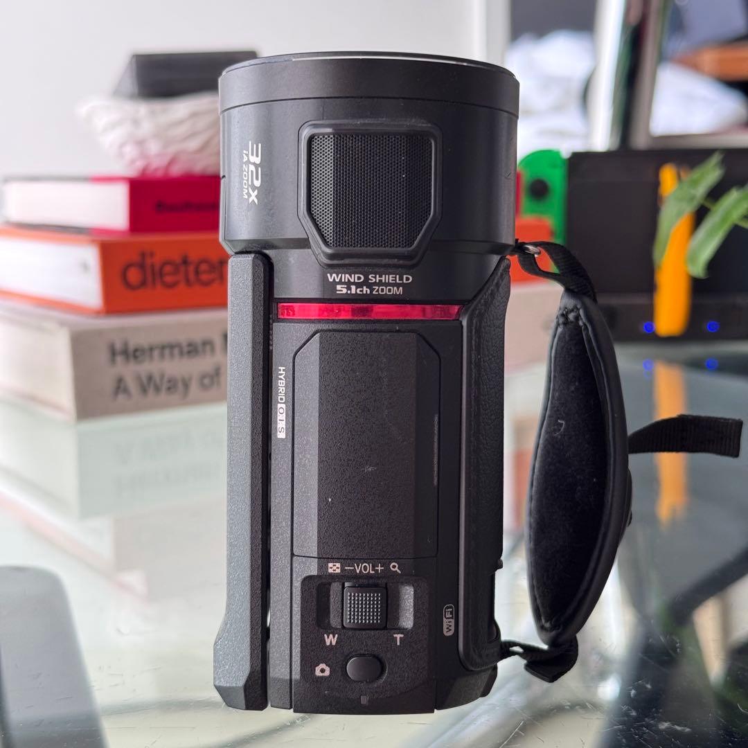 【超格安・早い者勝ち】Panasonic HC-VX2MS 4K ビデオカメラ
