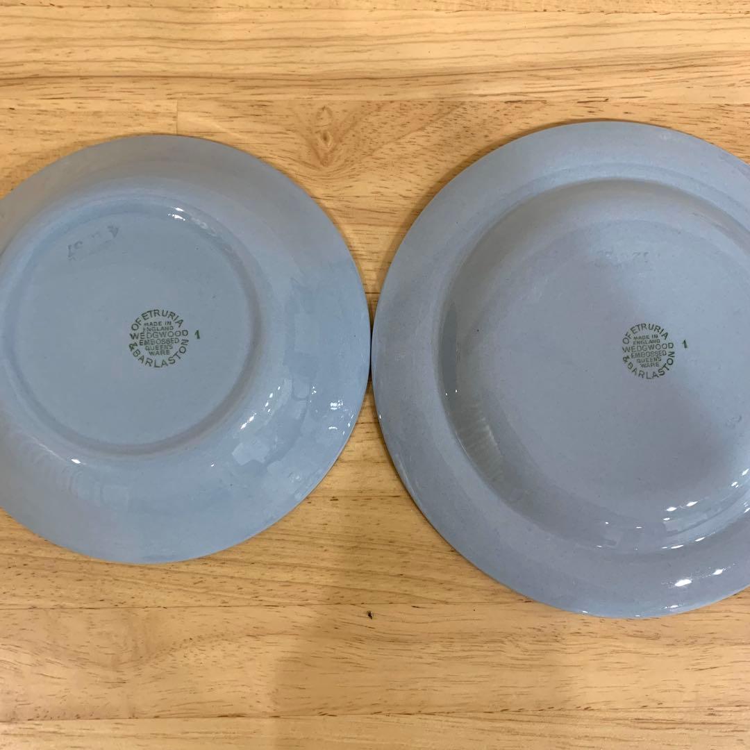 希少 ウェッジウッド クイーンズウェア クリーム ラベンダー 5点 セット