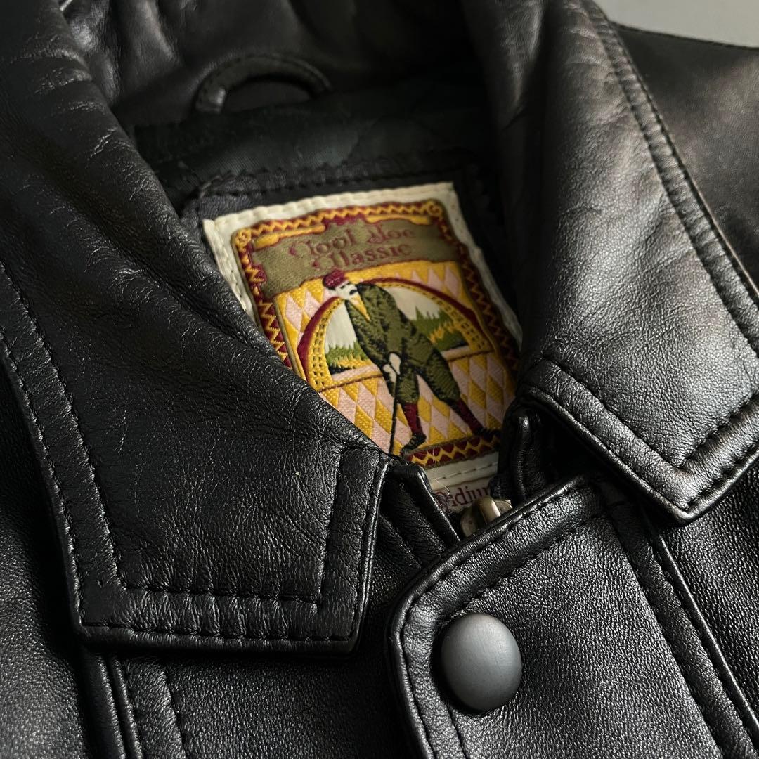 type A-2“Classic“黒“羊革 “短丈“bomber jacket