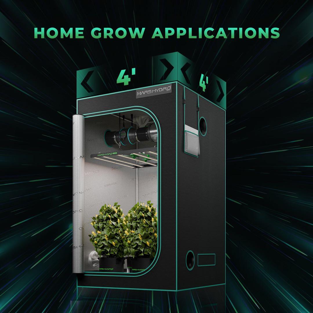 Mars Hydro⭐️FC-E4800W植物育成スマートLEDライト⭐️APP制御