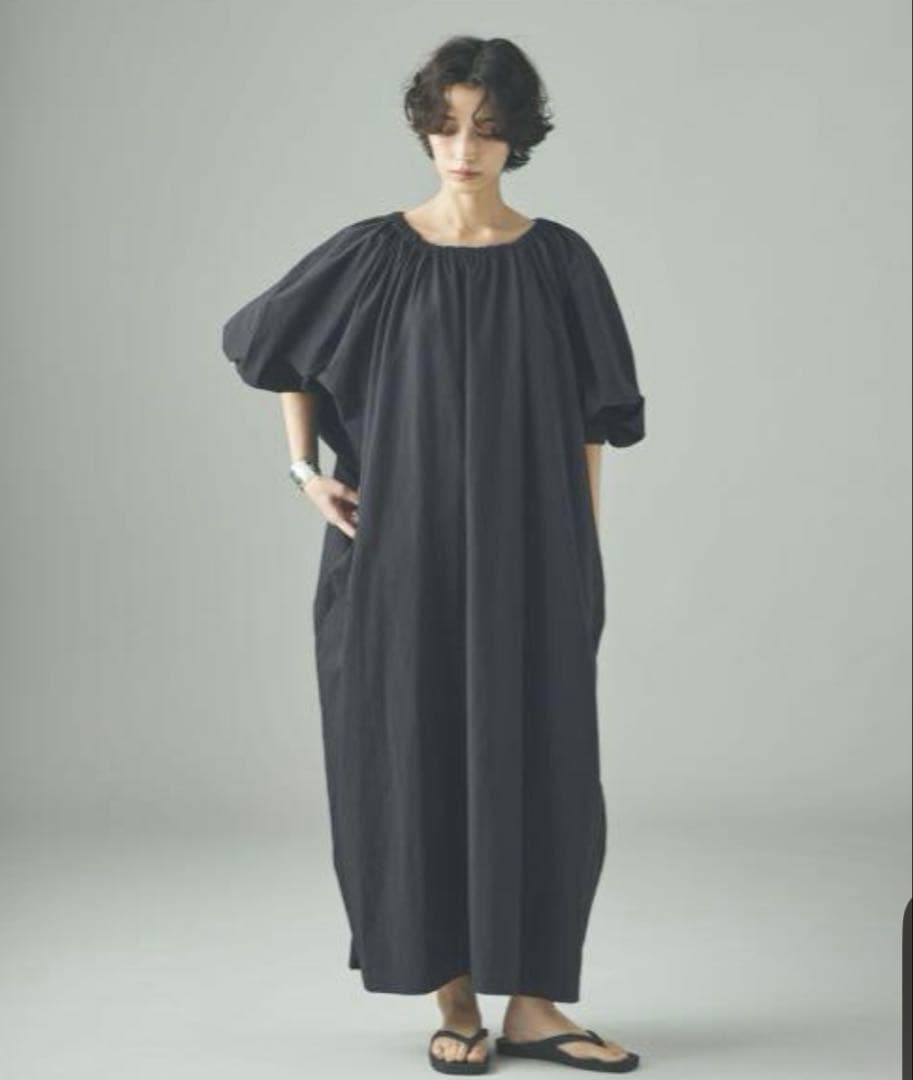 カレンソロジーバルーンスリーブ ロングワンピース