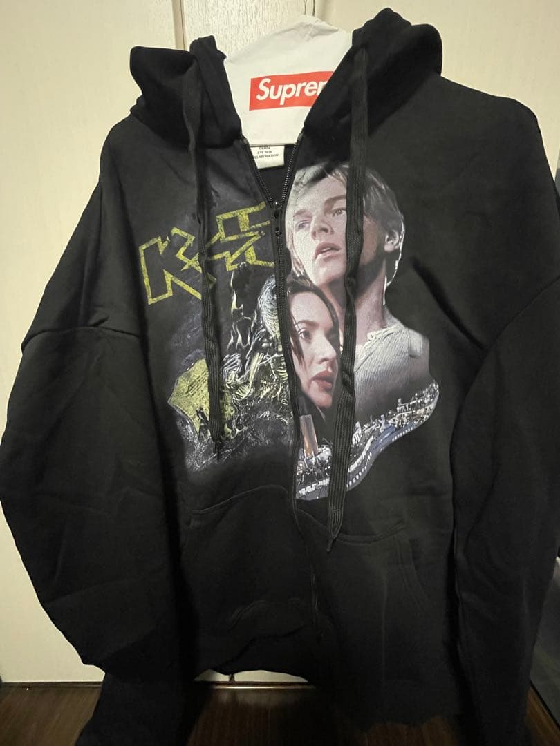 Vetements TITANIC タイタニック　ジップパーカー　Hoodie