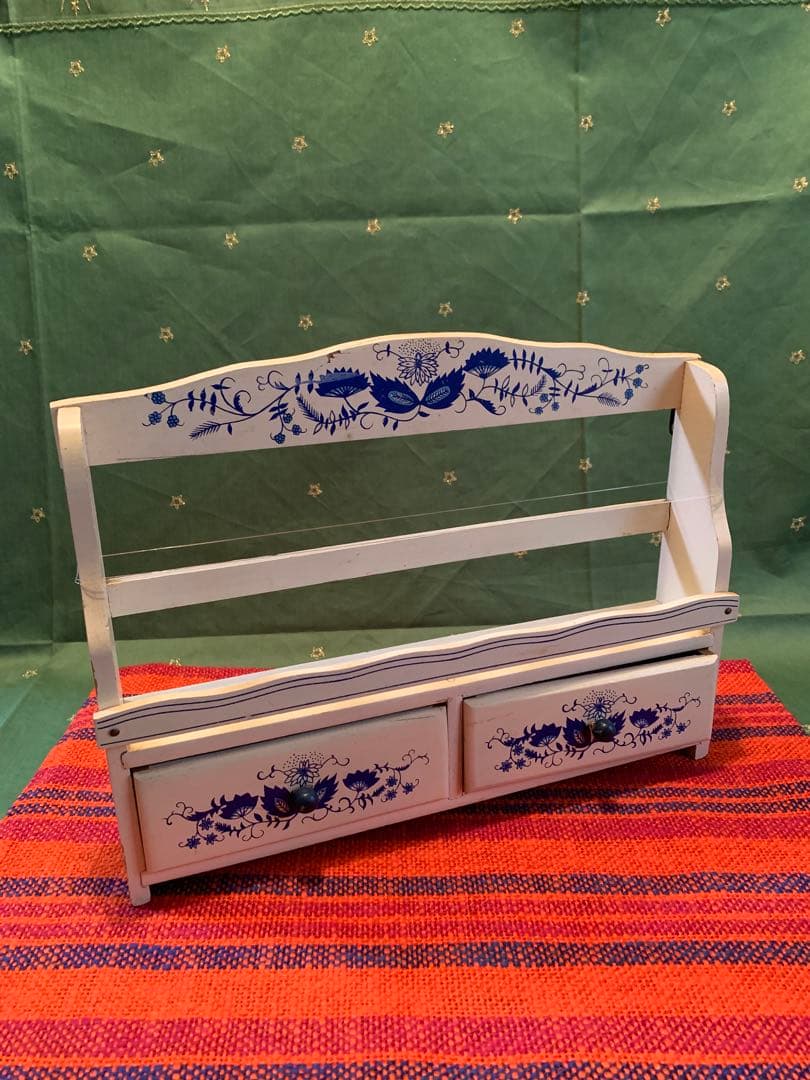 デンマーク製　美品ビンテージの木のケース付きスパイス入れセット！可愛い過ぎます！