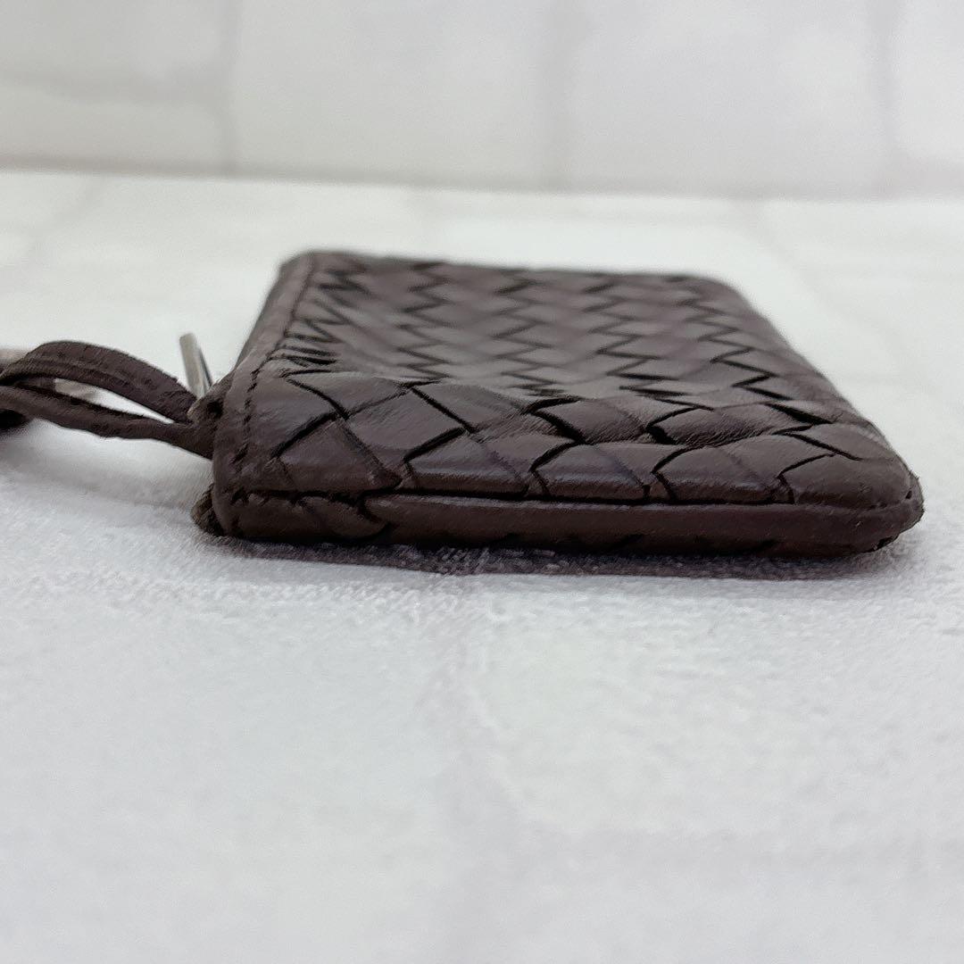人気✨Bottega Veneta ダークブラウン ケース キーリング付き