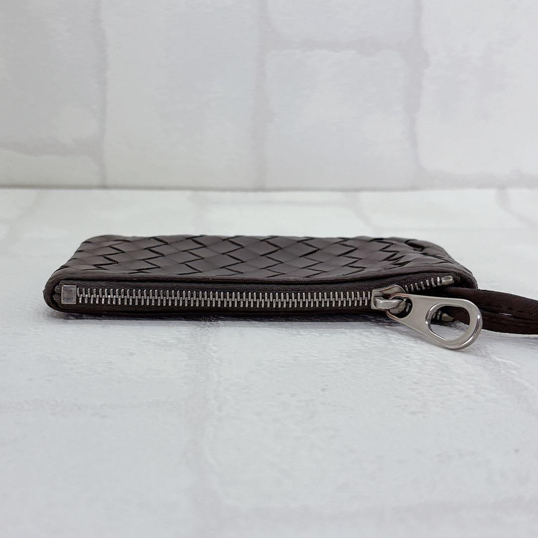 人気✨Bottega Veneta ダークブラウン ケース キーリング付き