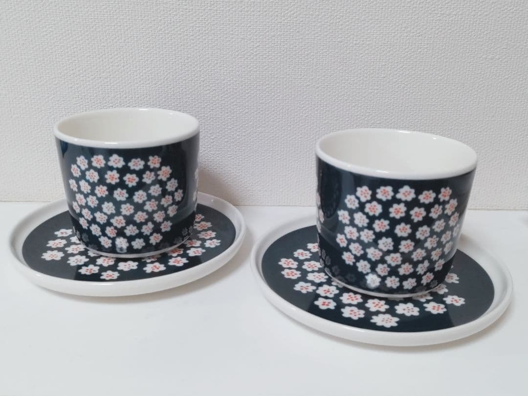 marimekko　マリメッコ　PUKETTI　プケッティ 廃盤品　ネイビー