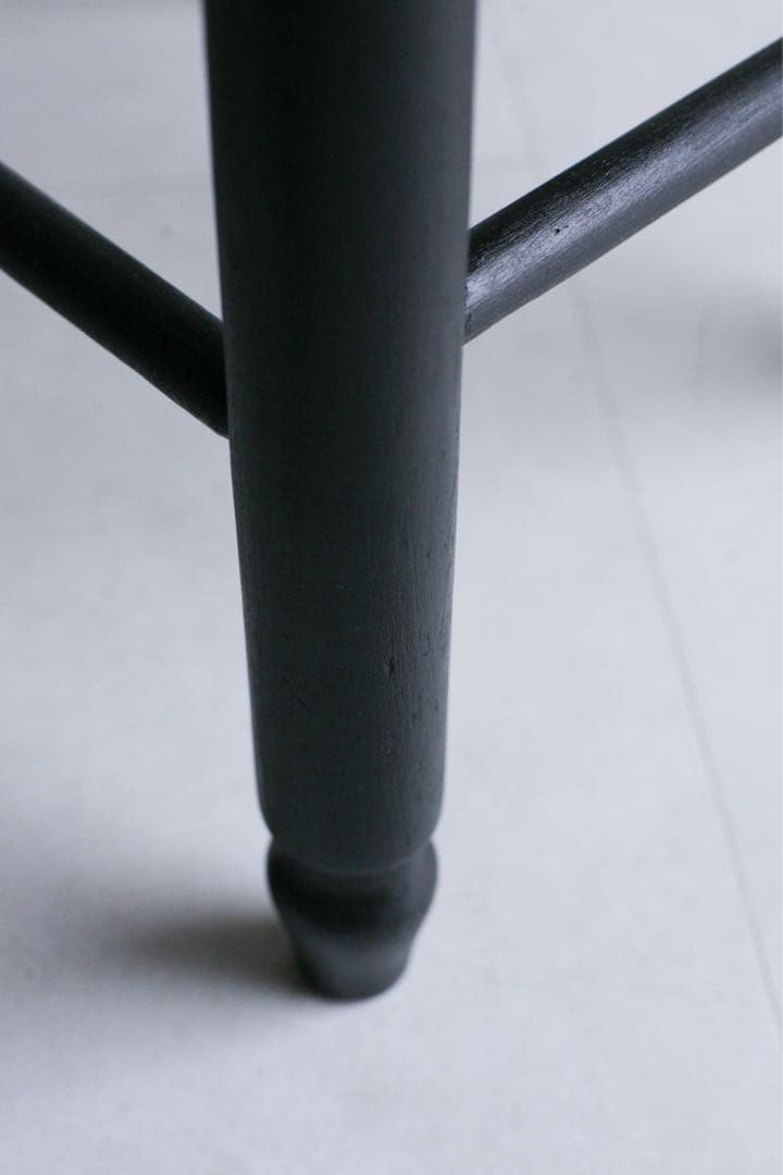 フランス　丸スツール　花台　展示台　ブロカント　丸椅子　古家具