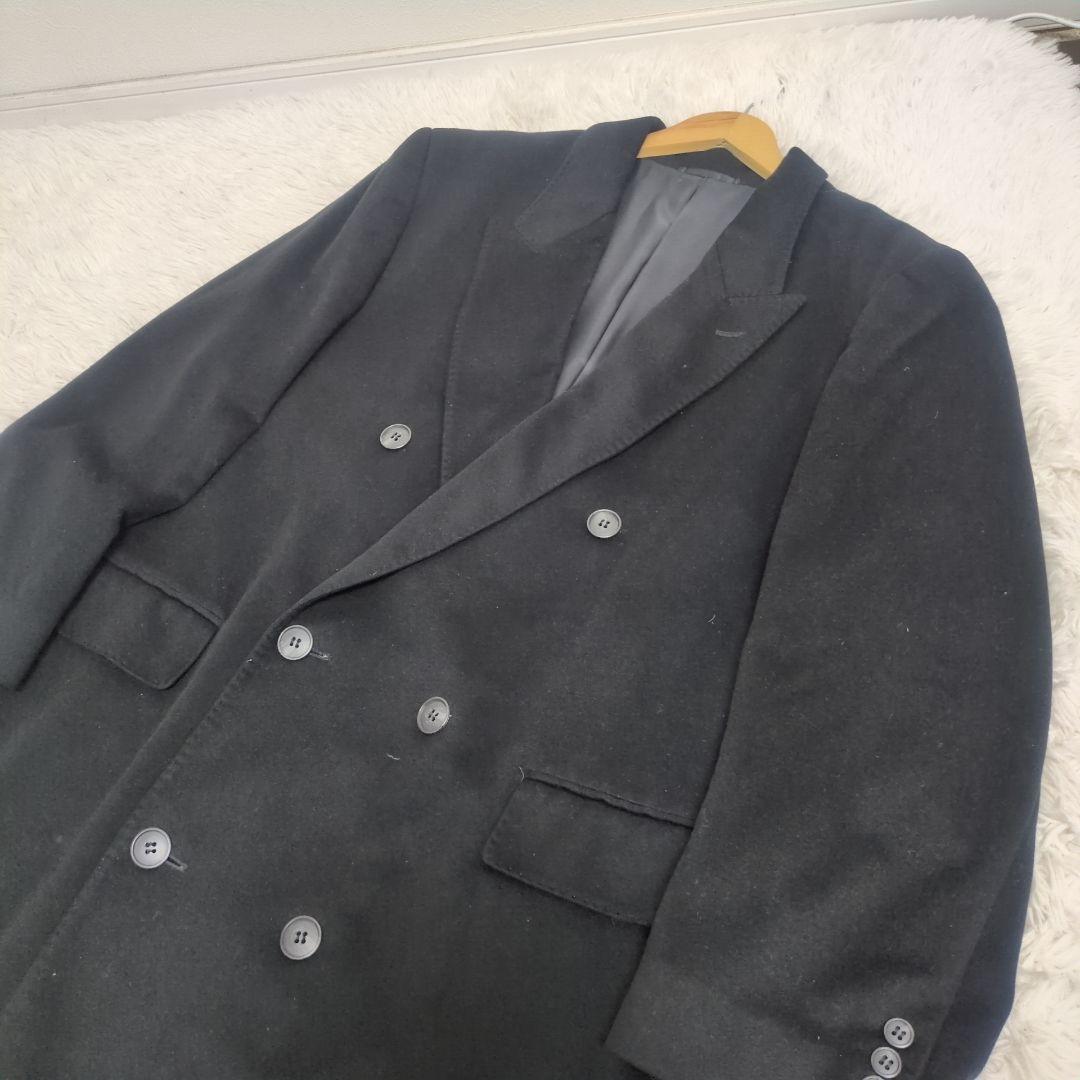 ✨️美品✨️カシミヤ100%　チェスターコート cashmere 　LL　ダブル