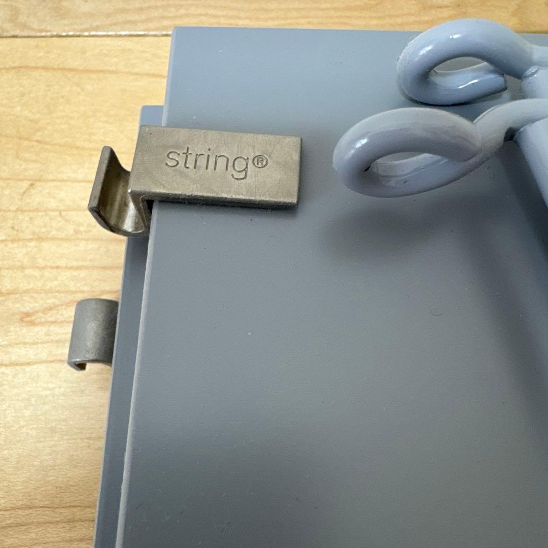 string pocket ストリングポケット シェルフグレー 棚
