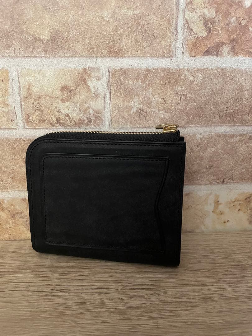 レンマ　L字ラウンドウォレット　ブラック