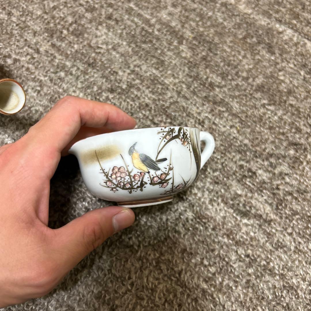 ⑥古九谷焼　茶器セット