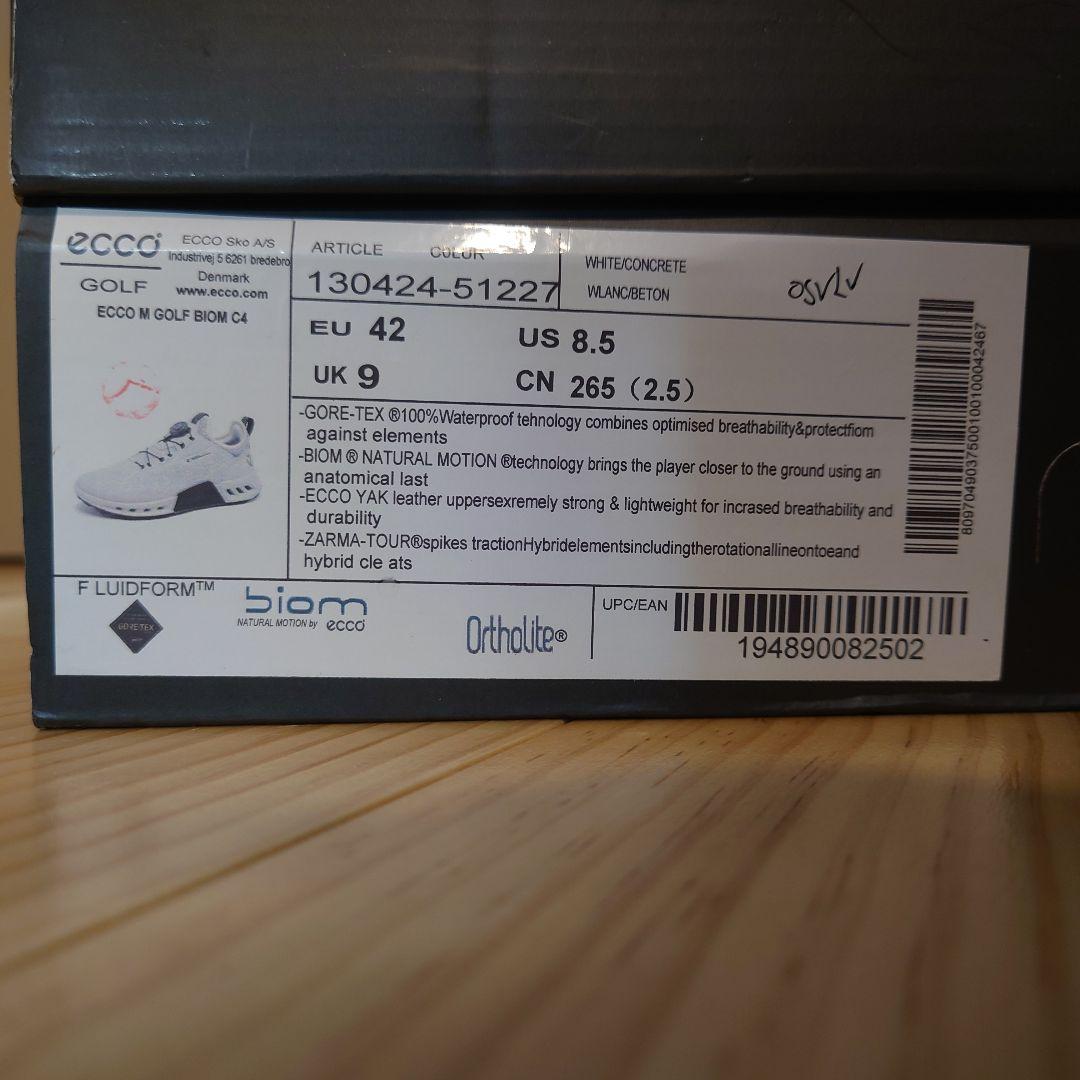 シューズ(男性用) Ecco Biom C4 Boa System Golf shoes26.5cm