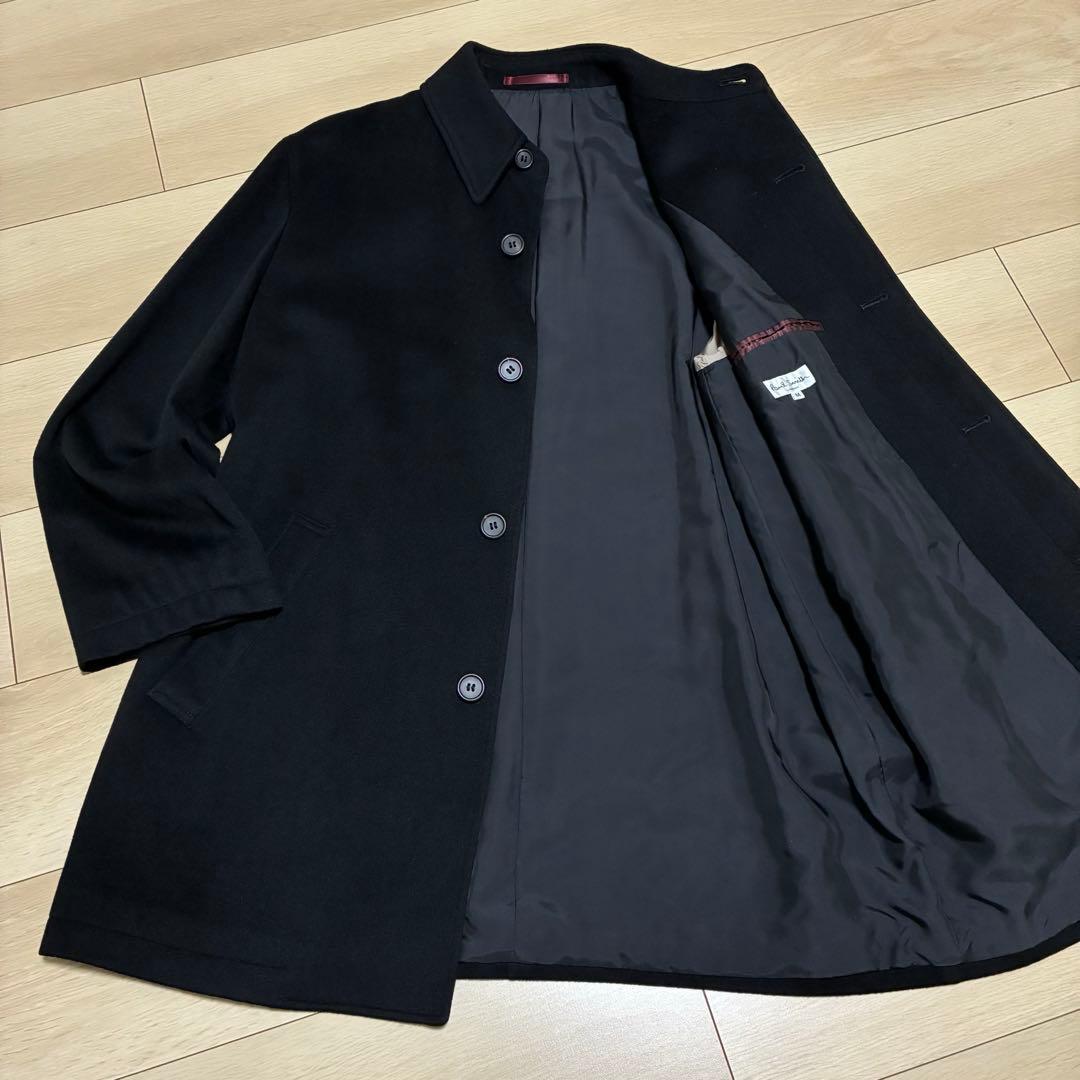 未使用級✨最高級生地ロロピアーナ ポールスミス ステンカラーコート カシミヤ M
