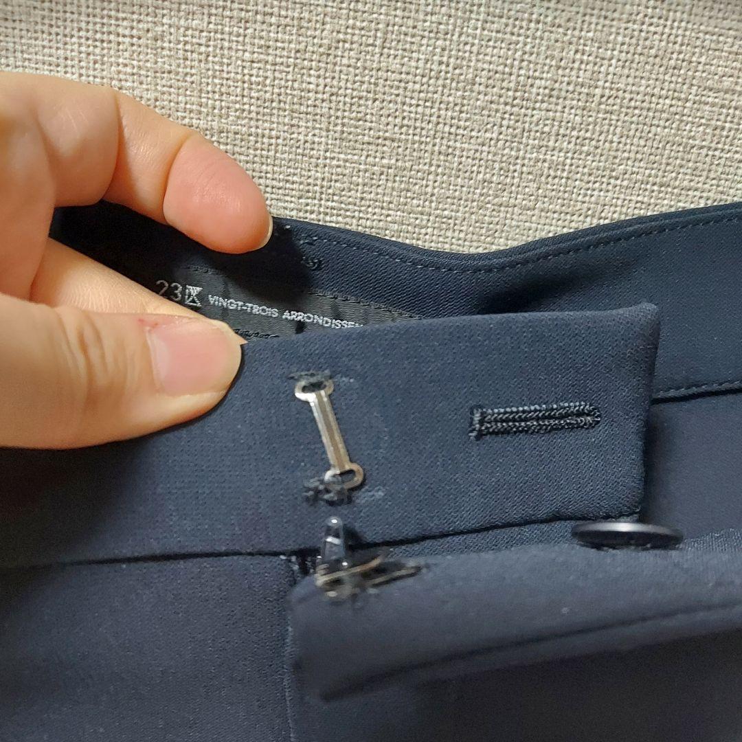 23区　秋冬スーツ　ネイビー　38、40サイズ