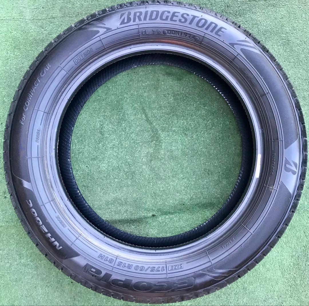 175/60 R15 BRIDGESTONE Ecopiaラジアルタイヤ　24年