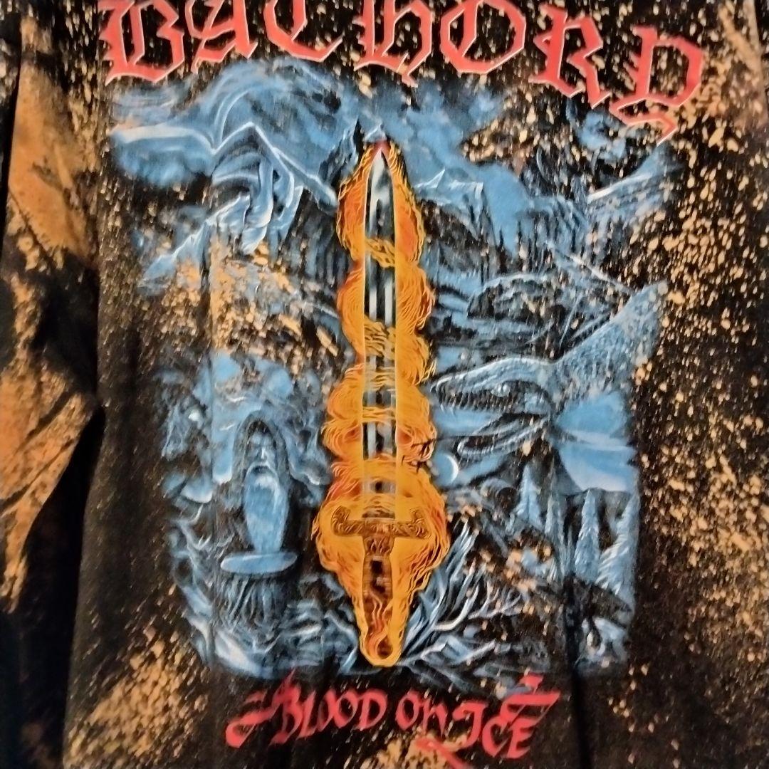 レア　BATHORY Blood On Ice ロングTシャツ　シングルステッチ