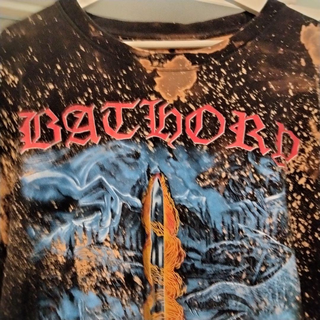 レア　BATHORY Blood On Ice ロングTシャツ　シングルステッチ