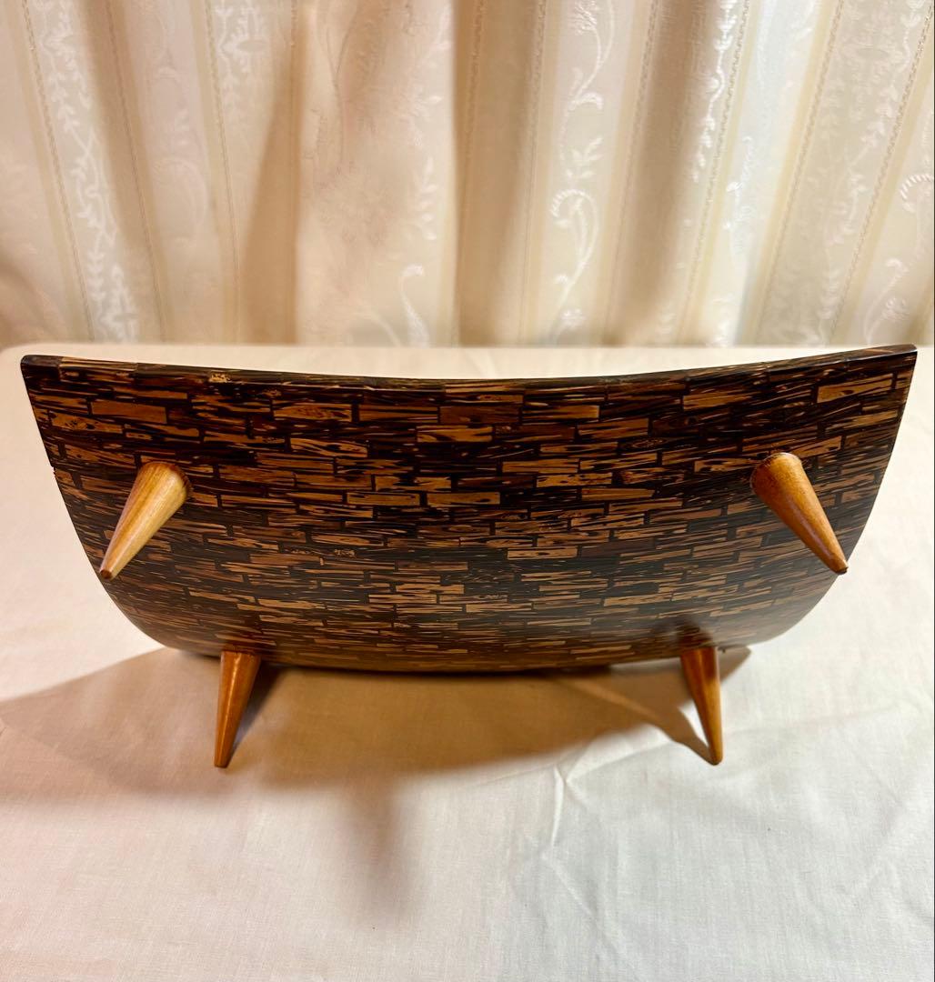 木製インテリアトレイ　小物置き