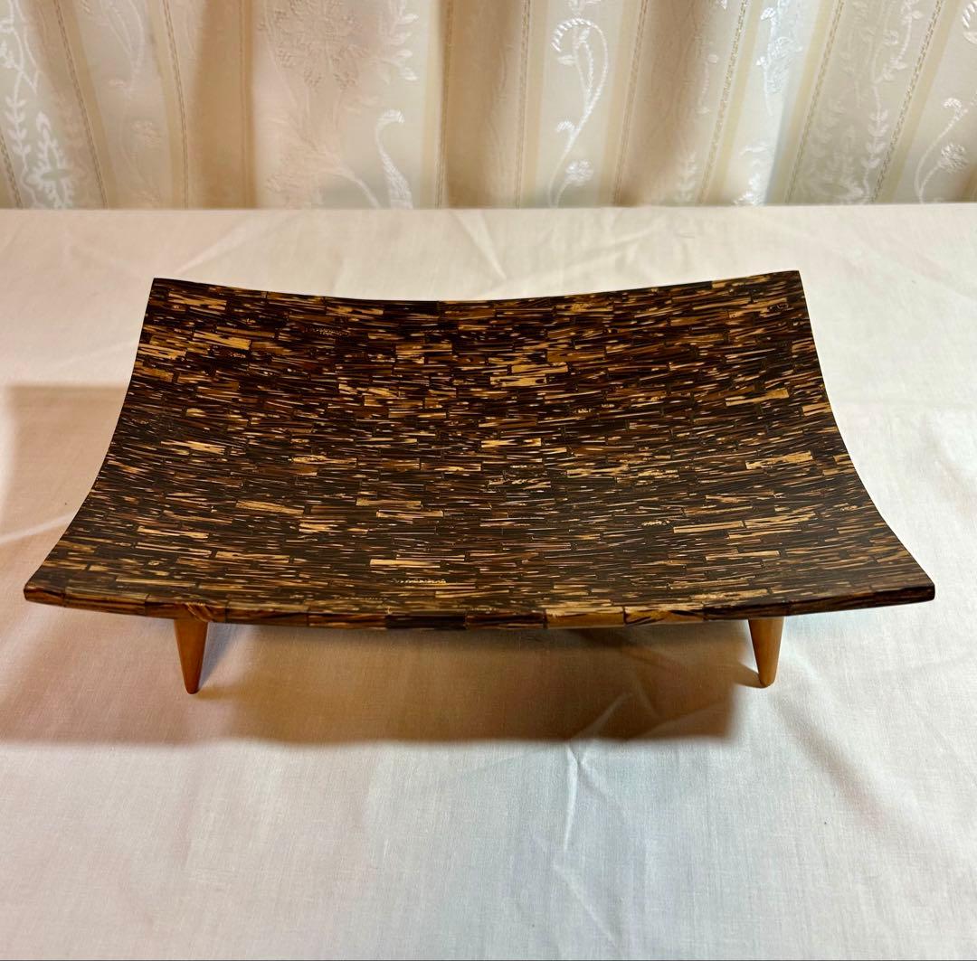 木製インテリアトレイ　小物置き