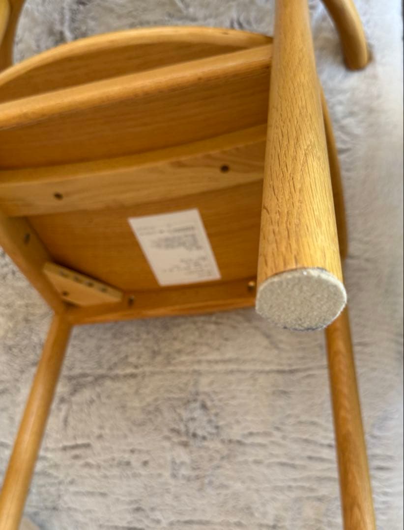 ACTUS アクタス ダイニングチェア SOUP ② オーク材