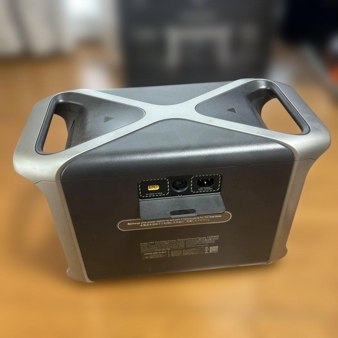 ANKER ポータブル電源(箱、補助コード付き)