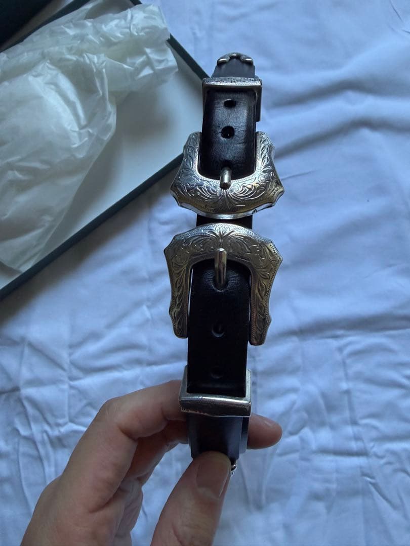 超美品 TOGA Double buckle belt 渋谷パルコ購入