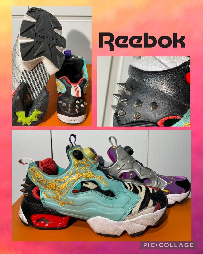 リーボック インスタポンプフューリー ミニオンズ限定 24 スタッズ ハラコ