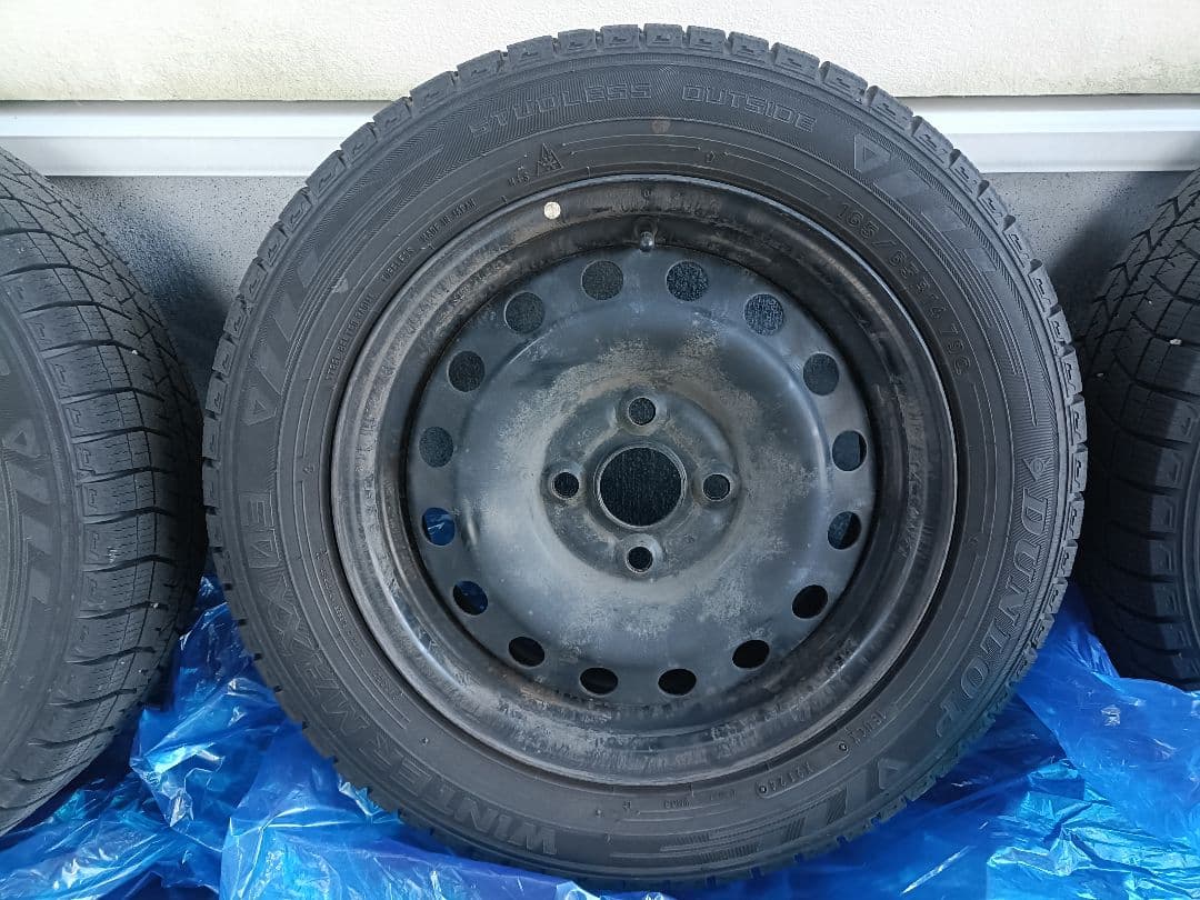 ダンロップ ウィンターマックス03 スタッドレスタイヤ 14インチ パッソ